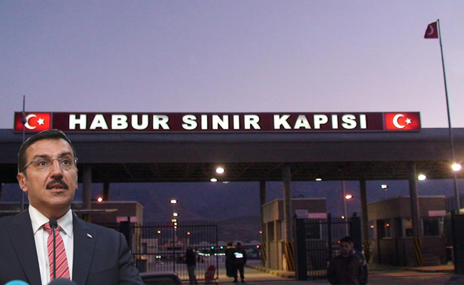 Bakan Tüfenkci: Habur kapatılmadı