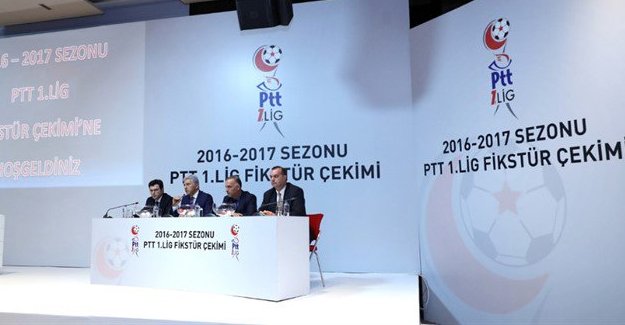 PTT 1. Lig'de yeni sezonun fikstürü çekildi