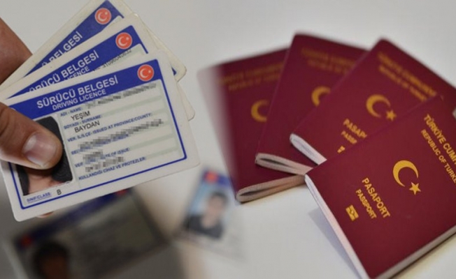 Pasaport ve ehliyet için flaş değişiklik
