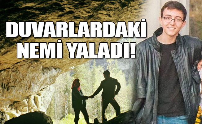 Yanlışlıkla kapatıldığı mağarada 3 gün aç susuz kaldı