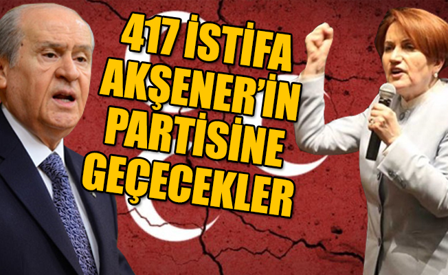MHP'de bir toplu istifa şoku daha