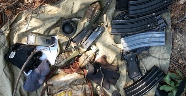 Marmaris'te darbeci askerlerin silahları bulundu