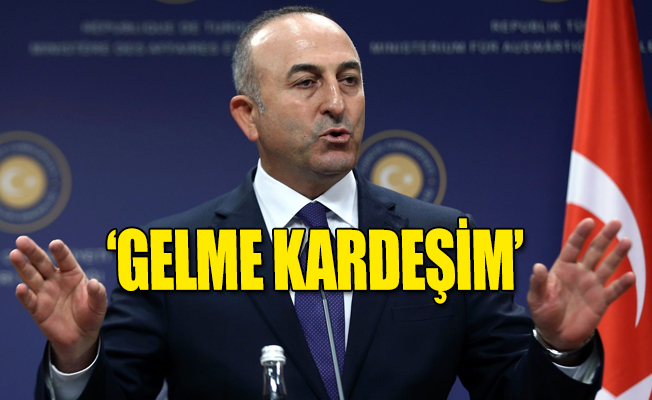 Çavuşoğlu'ndan KDP temsilcisine red!