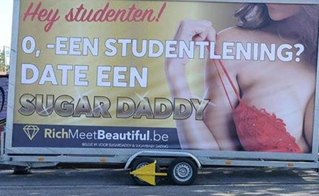 Öğrencileri 'yaşlı ve zengin partner bulmaya' teşvik eden reklam hakkında flaş karar!