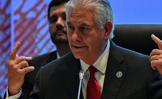 ABD Dışişleri Bakanı Tillerson, Çin'e gidiyor
