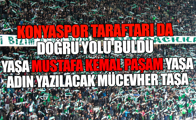 Konyaspor taraftarları İzmir Marşı'nı söyleyecek