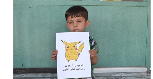 Suriyeli çocuklar 'Pokemon' oldu