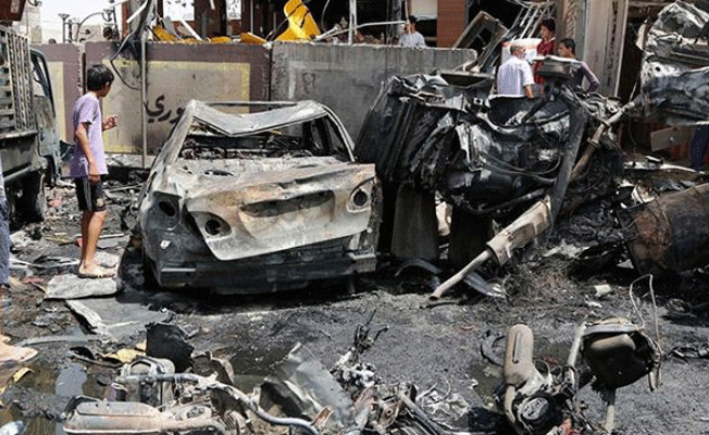 Irak'ta bomba yüklü araçla saldırı: 4 ölü