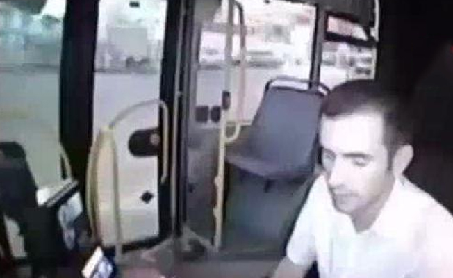 O şoför ödüllendirildi