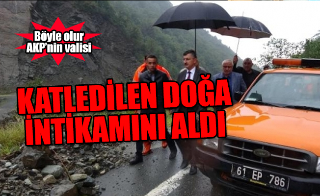 Rize'de sel, bir can aldı; vali 'normal' buldu