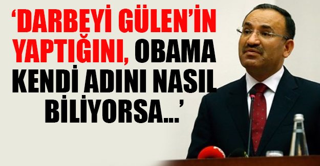Bozdağ: Yargı ve sivil diğer bürokrasinin bu darbe ile ilgisi olduğuna eminim