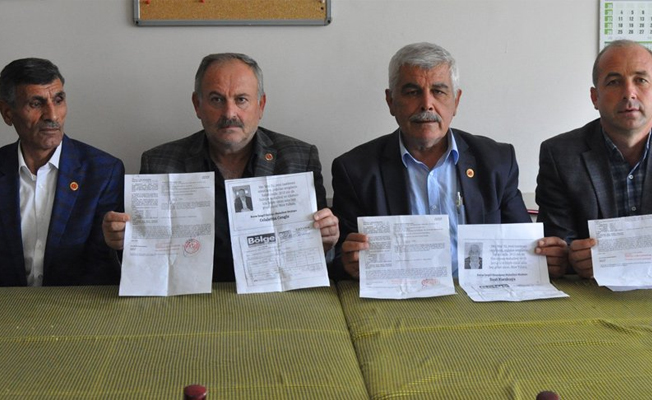 Muhtarlardan yerel gazete icrasına tepki!