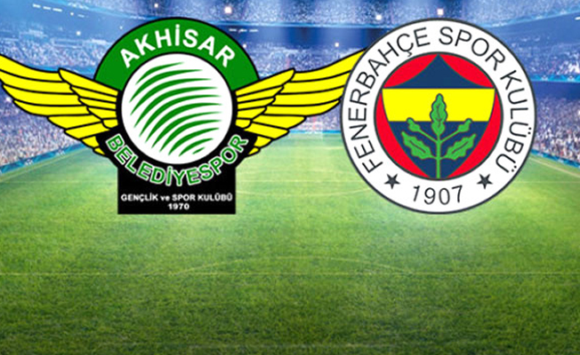 Akhisarspor-Fenerbahçe maçının ilk 11'leri belli oldu
