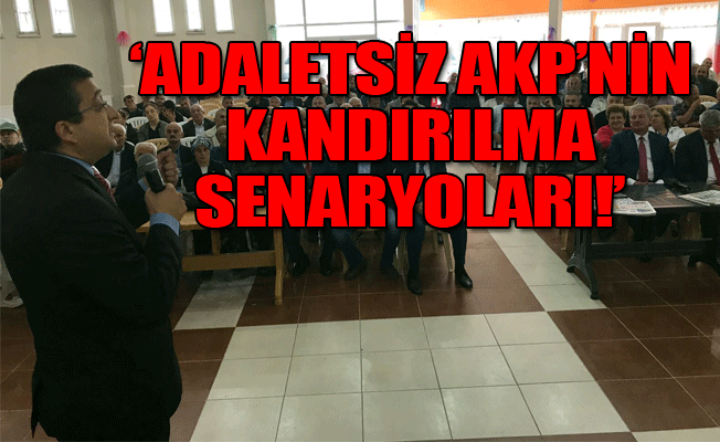CHP'li Öz: AKP adaletsizlikleri yüzünden yargıya güven kalmadı!