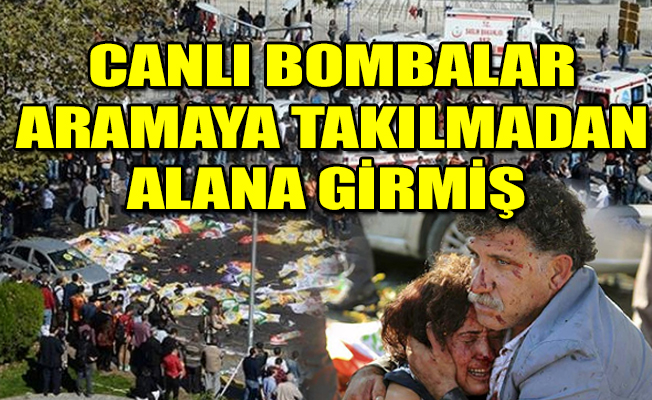 Gar katliamını gerçekleştirenler alana böyle girmiş!