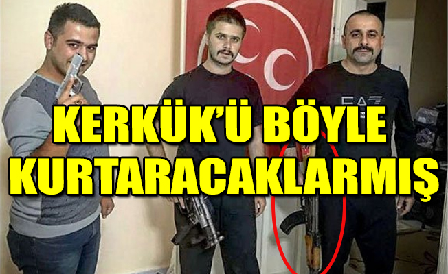 Ülkü Ocakları'ndan ‘Kalaşnikof’lu paylaşım