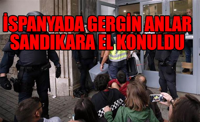 İspanya'da referandum krizi: Sandık ve oy pusulalarına el konuldu