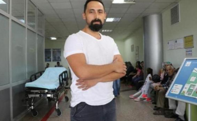 Dövmeye kalkıştığı sağlıkçı karate antrenörü çıkınca baltayı taşa vurdu