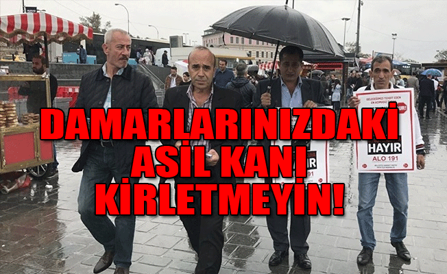 MHP'liler uyuşturucu karşıtı broşür dağıttı