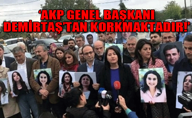HDP'den Erdoğan'a Kandil yanıtı: Senin yerin cezaevi!