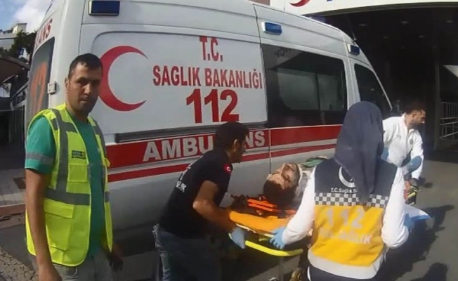 Metro şantiyesinde iş kazası: 1 yaralı!