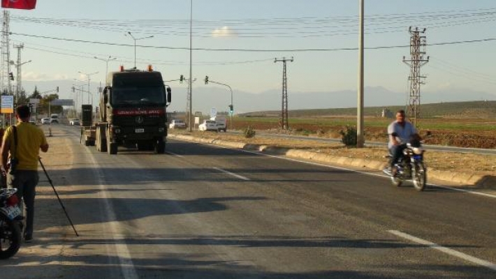 Hatay’da askeri hareketlilik