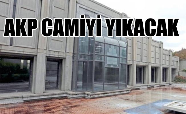 AKP TBMM’deki ödüllü camiyi 'kiliseye benziyor' iddiası ile yıkacak