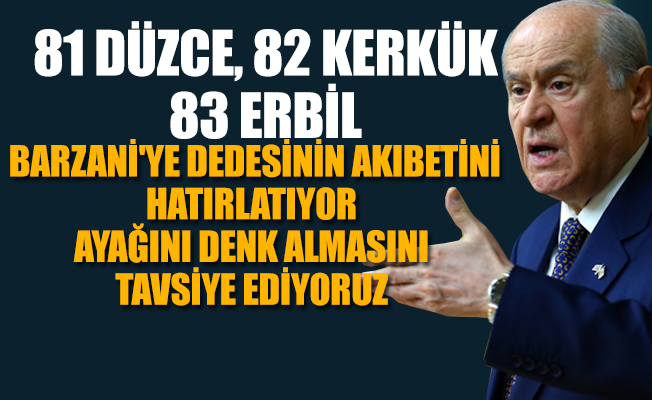Bahçeli: 5 bin ülkücü hazır; blöf yapmıyoruz