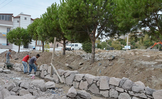 Dikili'de yeni park ve yeşil alan hamlesi