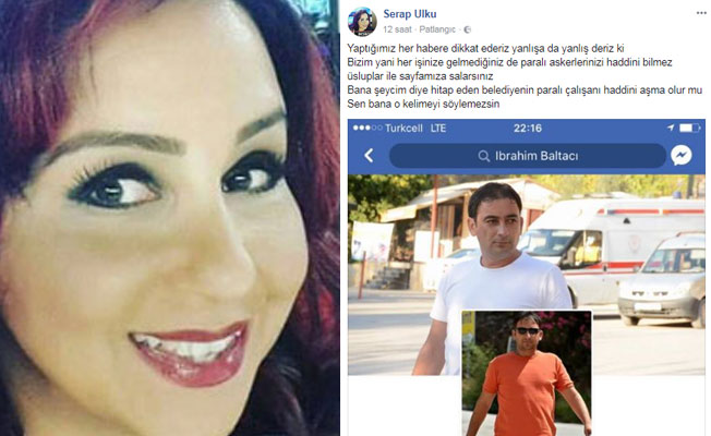AKP'li belediye görevlisi gazeteciyi tehdit etti!
