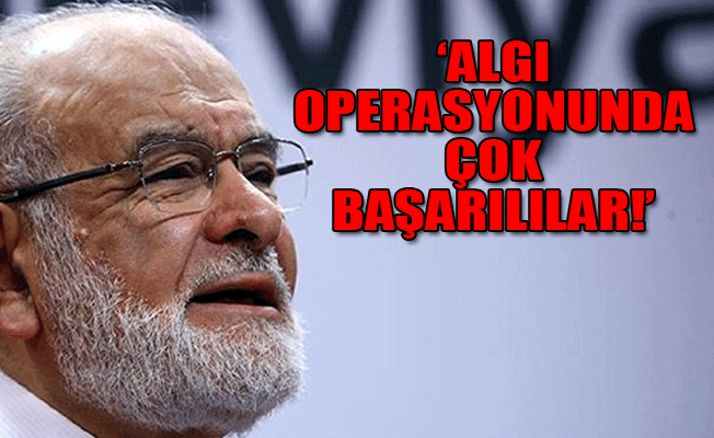 Karamollaoğlu: AKP her hezimeti zafer edasıyla sunabiliyor
