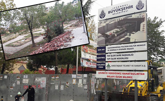 Bölgedeki 'tek' yeşil alan, betona teslim edilecek!