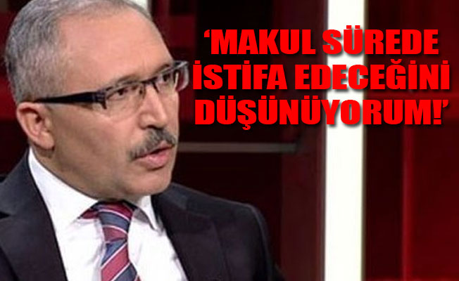 Selvi'den İ. Melih Gökçek açıklaması: İstifası günler veya saatlere bağlı