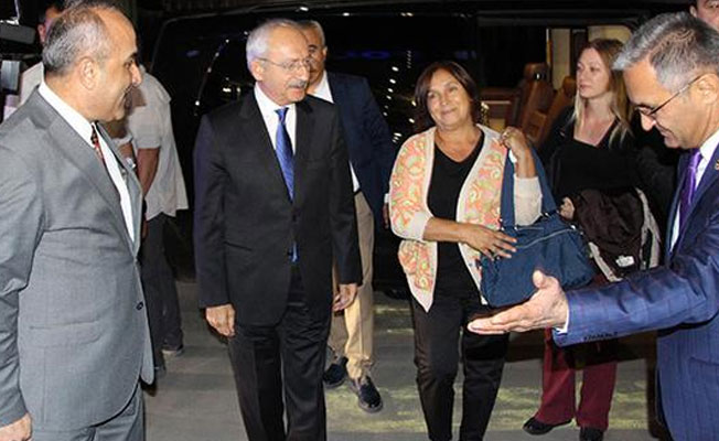 Kılıçdaroğlu, oğlunun yemin töreni için Sivas'a geldi