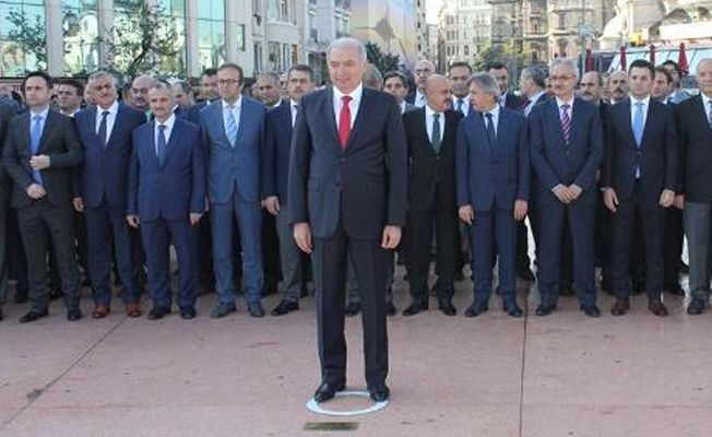 İstanbul’un 94'üncü kurtuluş yıldönümü Taksim’de törenle kutlandı