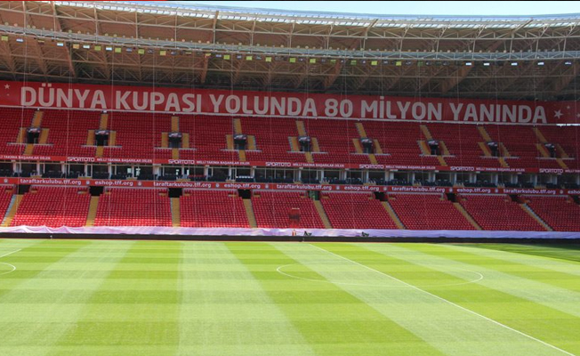 Eskişehir stadı Milli maça hazırlanıyor!