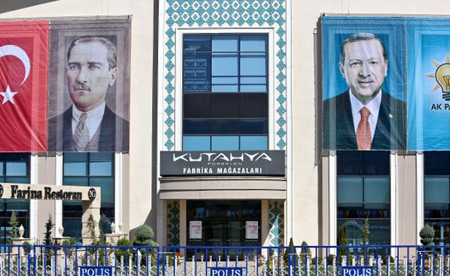 AKP kampında bir ilk!