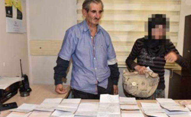 Dilenciden servet çıktı!