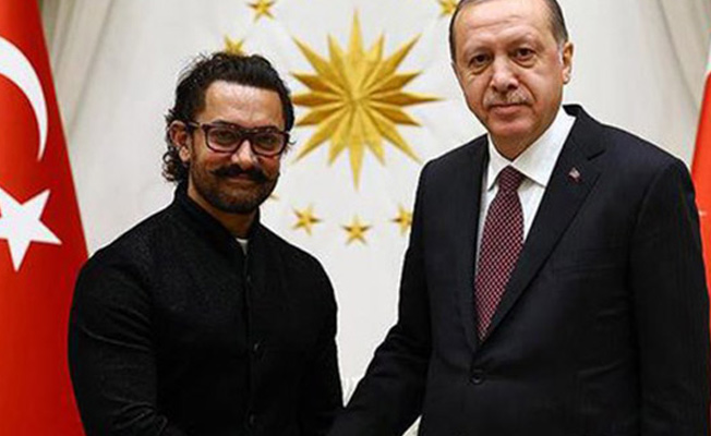 Erdoğan, Aamir Khan ile görüştü