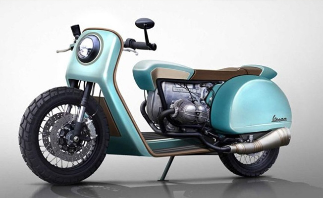 Vespa'dan 6 konsept tasarım