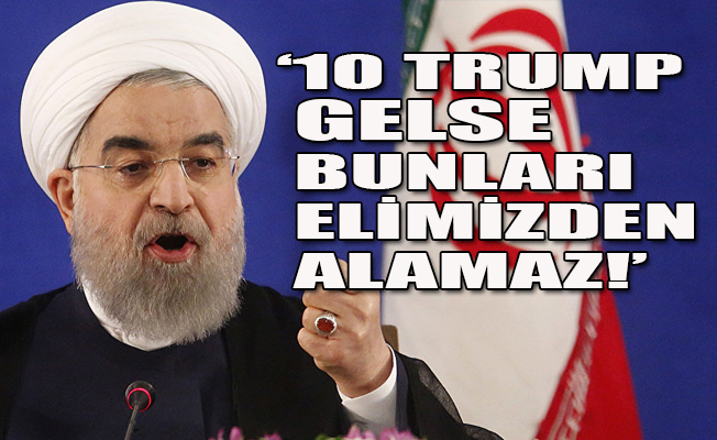 Ruhani'den çok sert ABD açıklaması!
