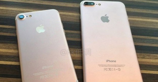 iPhone 7 ve iPhone 7 Plus yan yana görüntülendi!