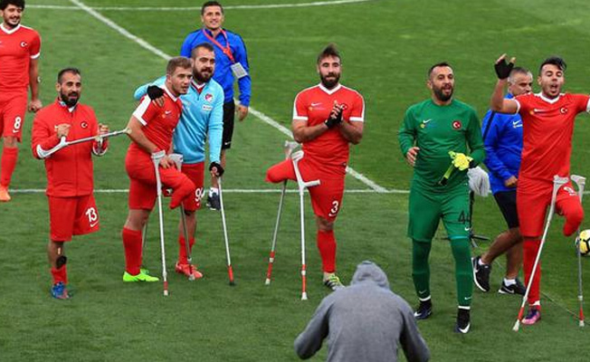 Ampute Milli Takımımız yarı finalde!