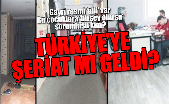 İzmir'de bir imam hatip ortaokulu: Ayakkabıyla girilmiyor, cumaları 'mübarek gün' diye tatil, gayri resmi 'abi' var