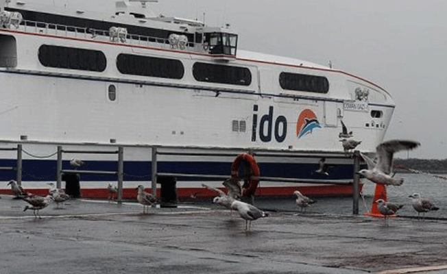 İstanbul'da bazı deniz seferleri iptal edildi