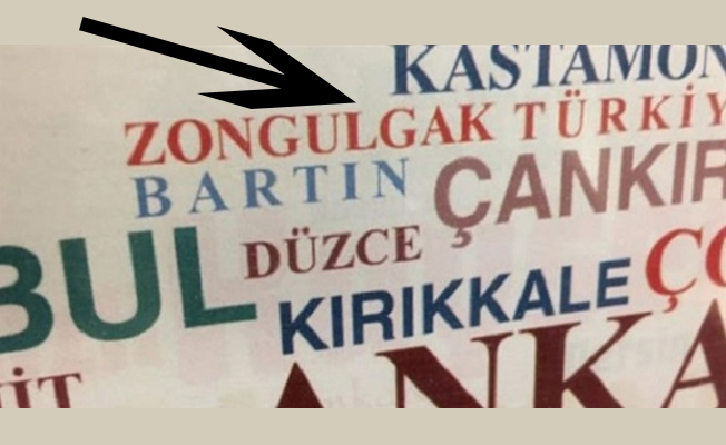 TDK'nın tanıtım afişinde yazım hatası