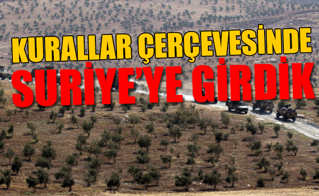 TSK, Suriye'ye girdi!