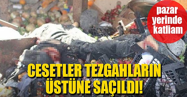 İdlib'de pazar yerine saldırı: 33 ölü!