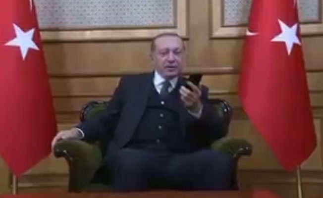 Erdoğan pot kırdı: Bakan apar topar mikrofonu kapattı!