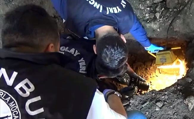 Kepçeyle ceset arandı, 4 şüpheli tutuklandı